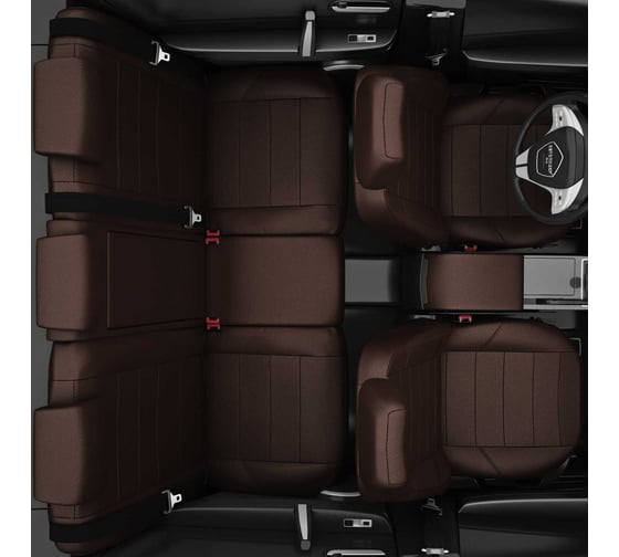 Авточехлы AVTOLIDER1 для Mercedes Benz A-classe W176 с 2012-н.в. хэтчбек задняя спинка 40 на 60, сиденье единое MB17-0103-EC29