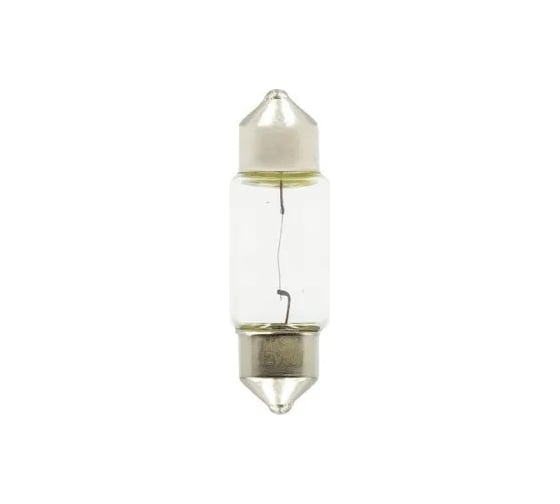Лампа Маяк C5W 12V 5W, Ac 12- 5 SV8.5/8, 39 мм ACTIVE 2 шт в блистере 48187