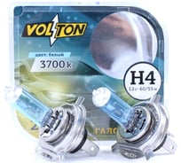 Лампа галогенная VOLTON H4 12В 60/55 Вт 3700К 2 шт. VLT009U