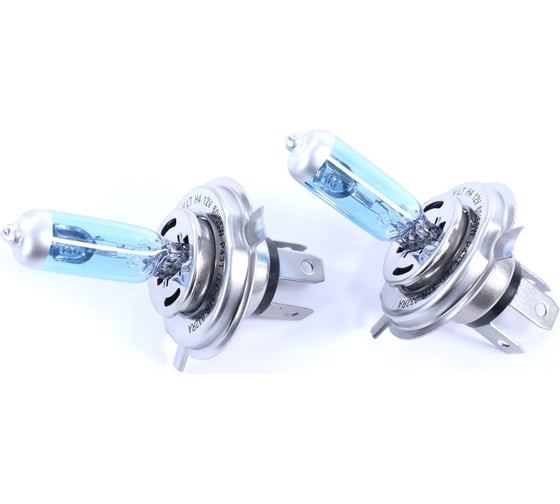 Лампа галогенная VOLTON H4 12В 60/55 Вт 3700К 2 шт. VLT009U