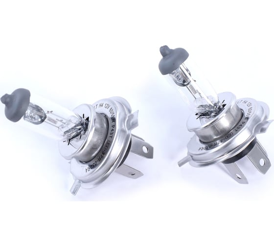 Лампа галогенная VOLTON H4 12В 60/55 Вт +30 2 шт. VLT009