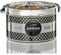 Ароматизатор на панель AROMA CAR PRESTIGE ORGANIC Silver 92517