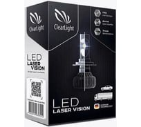 Комплект ламп Clearlight LED Laser Vision H3 2800 lm 14W 2 шт. CLLVLEDH3