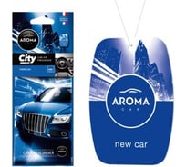 Картонный ароматизатор AROMA CAR CITY New Car 92668
