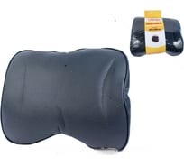 Подушка под поясницу GARDE 35x28 см, перфорация, эко-кожа, черная GTX05PB