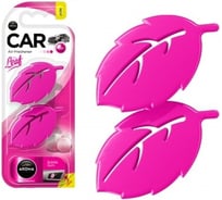 Полимерный ароматизатор AROMA CAR LEAF 3D mini Bubble Gum 83130