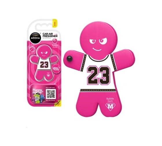 Полимерный ароматизатор AROMA CAR MANNY Bubble gum 92994 1