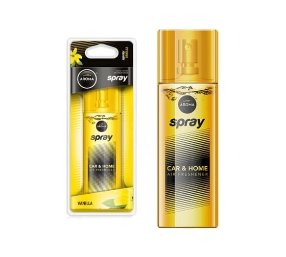 Ароматизатор спрей AROMA CAR PUMP SPRAY Vanilla 92056 1
