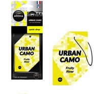 Картонный ароматизатор AROMA CAR URBAN CAMO Fruity River 83164
