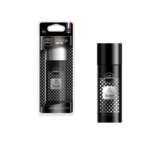 Ароматизатор-спрей AROMA CAR PRESTIGE SPRAY Silver 92534 1
