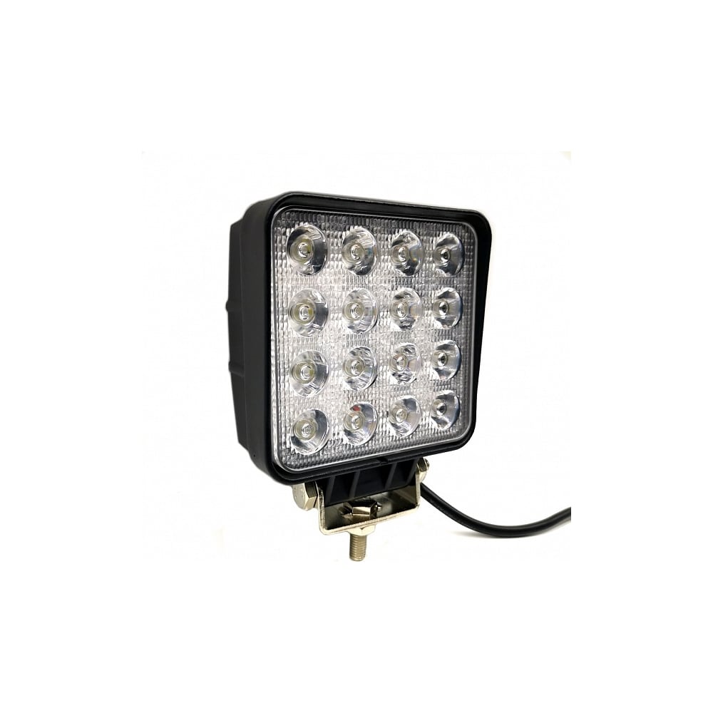 Светодиодная фара Вымпел WL-148CF ближний свет, кв. мет. корп. 16 LED ...