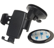 Держатель телефона BLACK 360 на стекло,на короткой штанге Автостоп PАвтостоп H-6032 446197