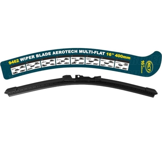 Щетка стеклоочистителя SCT AEROTECH MULTI-FLAT 16" 400 mm 9462 1