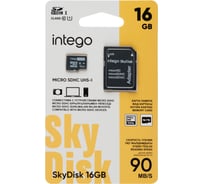 Карта памяти INTEGO skydisk 16gb SD-016