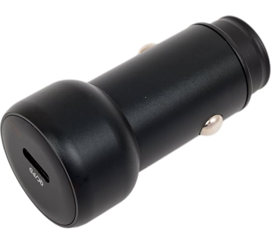 Автомобильное зарядное устройство QUMO PD Charger 0080, Type C, черный 30010