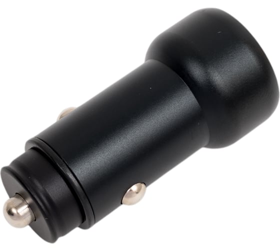 Автомобильное зарядное устройство QUMO PD Charger 0080, Type C, черный 30010