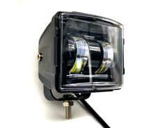 Светодиодная фара Вымпел WL-530 кв. мет. корп., LENS, 2 LED, 30W 5206