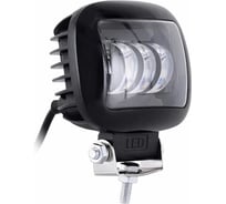 Светодиодная фара Вымпел WL-330 квадратная металлический корпус, LENS, 3 LED, 45W 5204