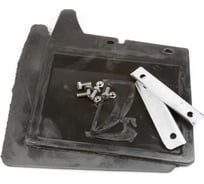 Задние брызговики KIT++ ВАЗ-2101-2107 к-т 2 шт.+ крепёж 101ZR03