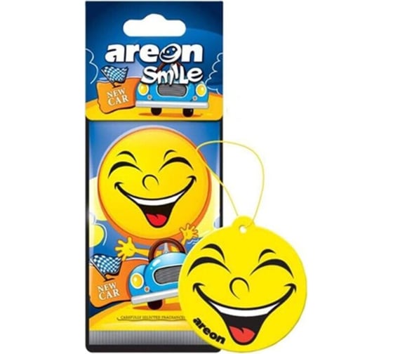 Ароматизатор Areon SMILE RING NEW CAR ASD21