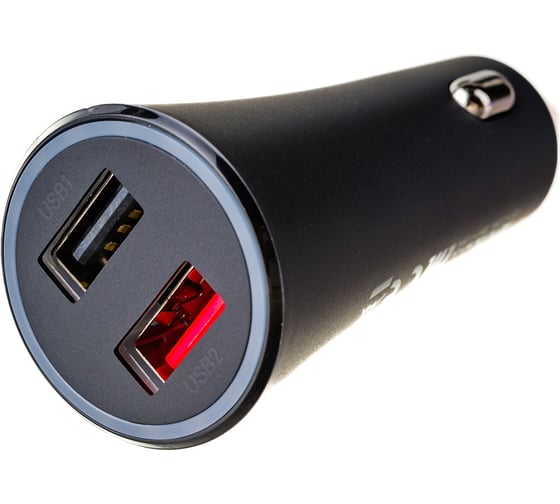 Автомобильное зарядное устройство Xiaomi Mi 37W Dual-Port Car Charger GDS4147GL