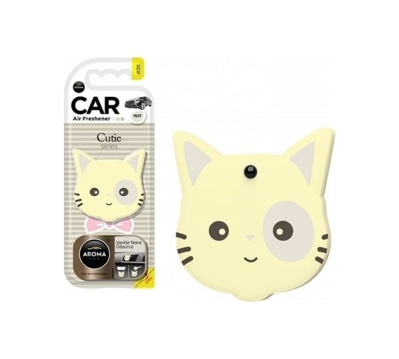 Ароматизатор полимерный AROMA CAR ART CATS CUTIE Cutie Cat Vanille 83194 1
