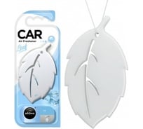 Полимерный ароматизатор AROMA CAR LEAF 3D Ice 83127