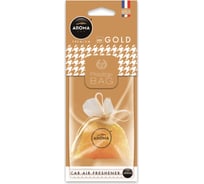 Подвесной ароматизатор AROMA CAR PRESTIGE WOOD Gold 92513