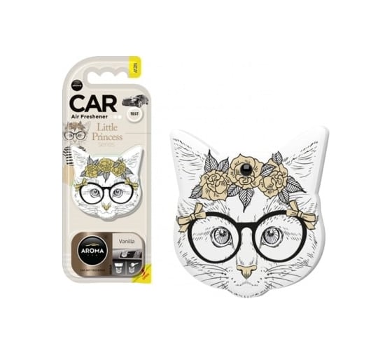 Полимерный ароматизатор AROMA CARART CATS - PRINCESS Vanille 83189 1