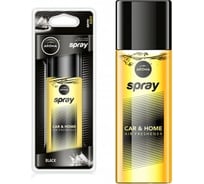 Ароматизатор-спрей AROMA CAR PUMP SPRAY Black 63186