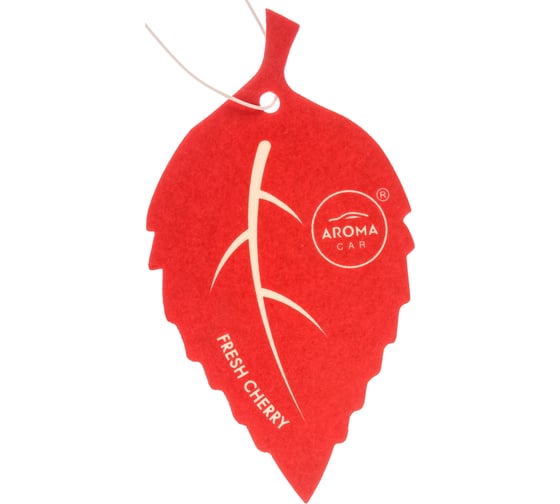 Картонный ароматизатор AROMA CAR LEAF Fresh Cherry 92215