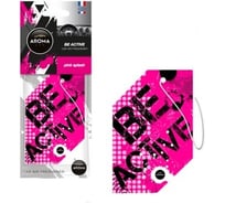 Картонный ароматизатор AROMA CARBE ACTIVE Pink Splash 83162
