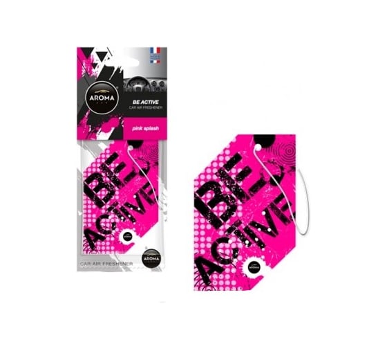 Картонный ароматизатор AROMA CARBE ACTIVE Pink Splash 83162 1