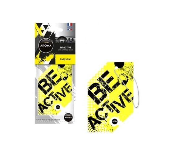 Картонный ароматизатор AROMA CAR BE ACTIVE Fruity River 83159 1