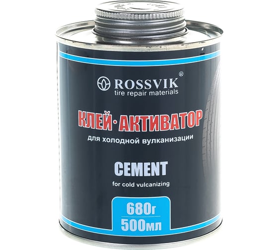 Клей-активатор ROSSVIK 500 мл/680 г, банка с кистью НФ-00000820