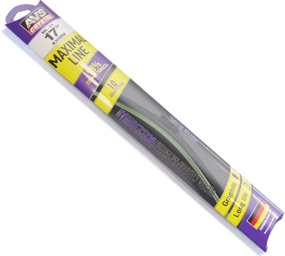 Щетка стеклоочистителя AVS Line 10 в 1 ML-15 38 см A07774S