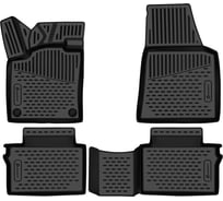 Коврики 3D в салон Element подходят для FAW Bestune B70 2020-, 4шт. (полиуретан) / ФАВ Бестюн Б70 ELEMENT3DA70195210k