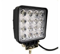 Светодиодная фара Вымпел WL-148CS /дальн. свет, кв. мет. корп. 16 LED, 48W/ 5201