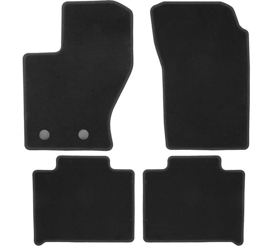 Коврики в салон Klever Econom TANK 500 2022- кросс., 4шт. (текстиль) / ТАНК KLEVER0112200201200k