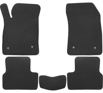 Коврики в салон Klever EVA подходят для CHEVROLET Cruze 2008-2016 I, Ir, 2008-2016 (черная окантовка), 5шт EVA.B.0500801322110k