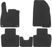 Коврики в салон Klever EVA подходят для HONDA Accord 2020-, сед., (черная окантовка), 5шт. / Хонда Аккорд EVA.B.0501804222110k