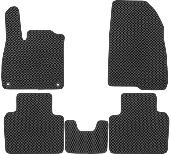 Коврики в салон Klever EVA подходят для HONDA CR-V VI 2023-, внед.,(черная окантовка), 5шт. / Хонда ЦРВ EVA.B.0501803722110k 1