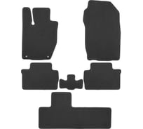 Коврики в салон Klever EVA подходят для MITSUBISHI Montero Sport 2015-, внед.,(черная окантовка), 6шт. / Ми EVA.B.0503503322110k