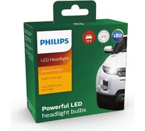Автолампа PHILIPS H4 LED HI/LO 6500K 2шт 12V 11342U1000X2 170366