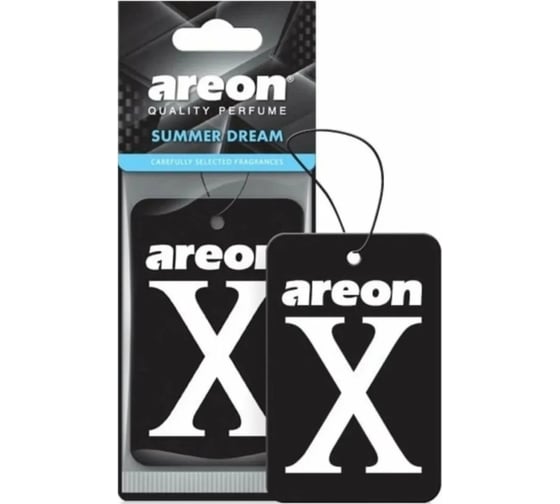 Ароматизатор Areon "X-VERSION BLACK Summer Dreams" AXV09