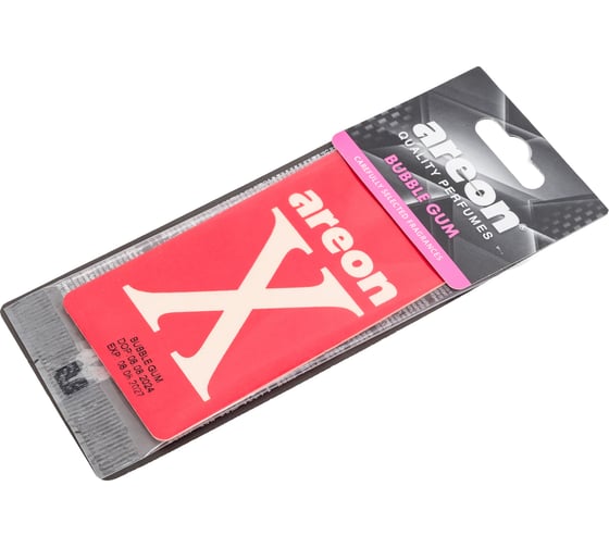 Ароматизатор Areon "X-VERSION RED-Bubble Gum" XV01