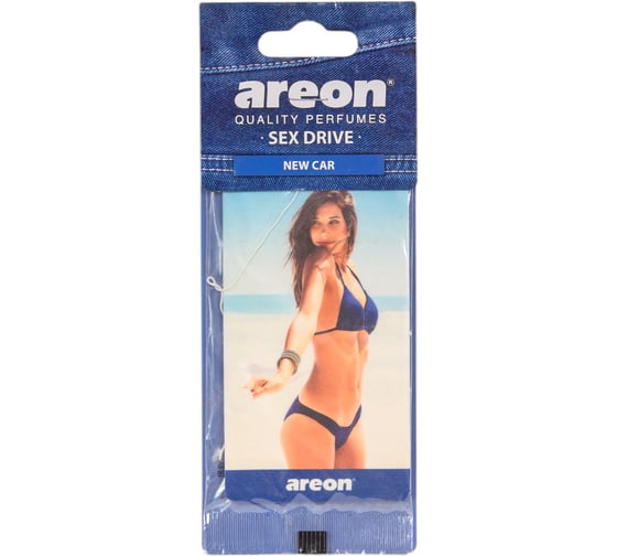 Ароматизатор Areon "SEX DRIVE" New Car SDR03 1
