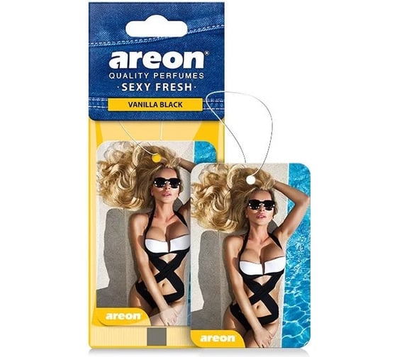 Ароматизатор Areon "SEX DRIVE" Vanilla Black SDR04