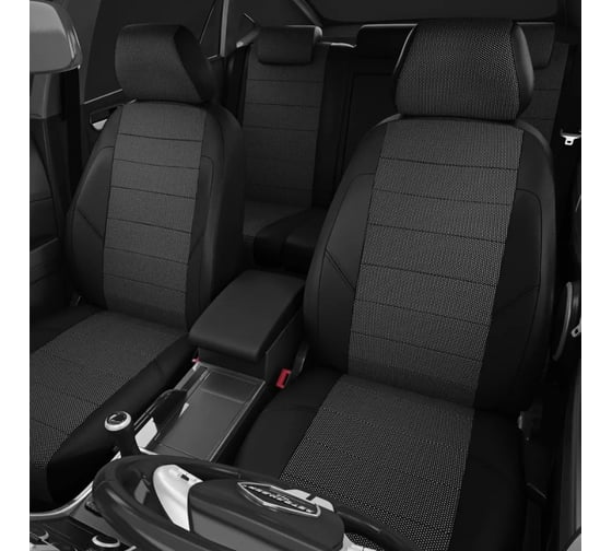 Авточехлы AVTOLIDER1 для Peugeot Partner 1 с 1997-2012г. каблук 5 мест. Задние спинка и сиденье единые PG21-0600-KK3