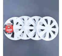 Колпак колеса REDMARK R14 RS-Tбелый к-т 4 шт RM11439